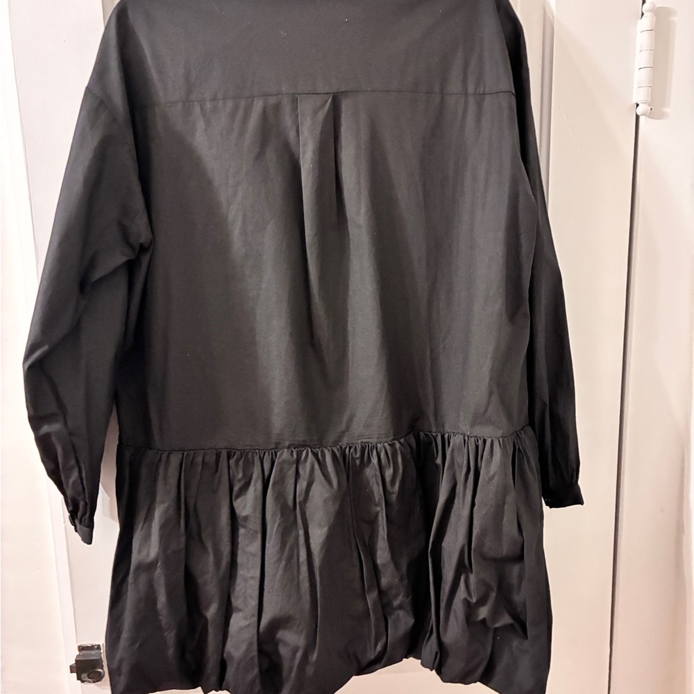 Elegant Black Women's Bubble Dress